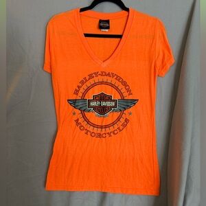 Harley-Davidson Bright Orange Tee